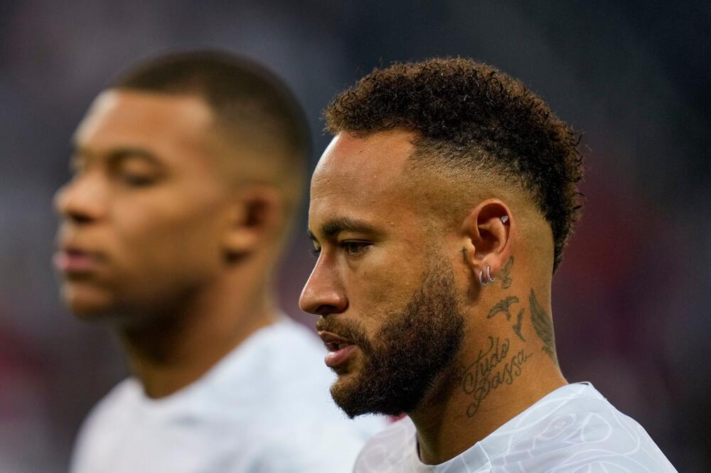 Neymar und Kylian Mbappé